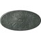 Ekena Millwork Madrid Ceiling Medallion, Hand-Painted Athenian Green Crackle, 24 3/4"W x 12 1/2"H x 1 3/4"P CM24X12MAAGC - alternate 1